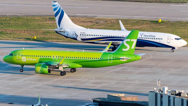 VQ-BTO:Airbus A320:S7 Airlines
